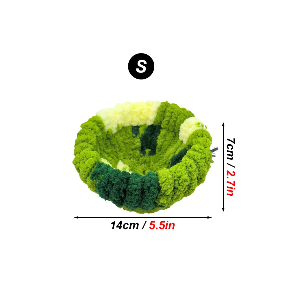 Cozy Plush Bird Sleeping Nest – Warm Cage Bed for Small Birds