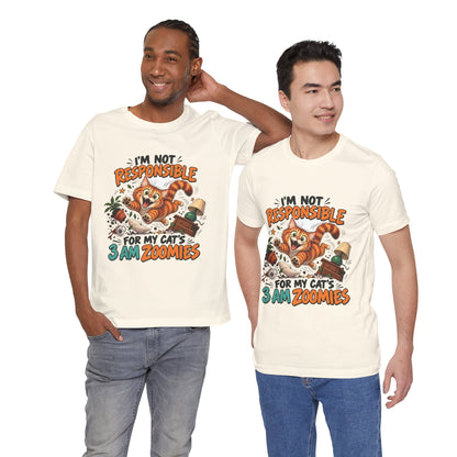 3 AM Cat Zoomies Graphic Tee