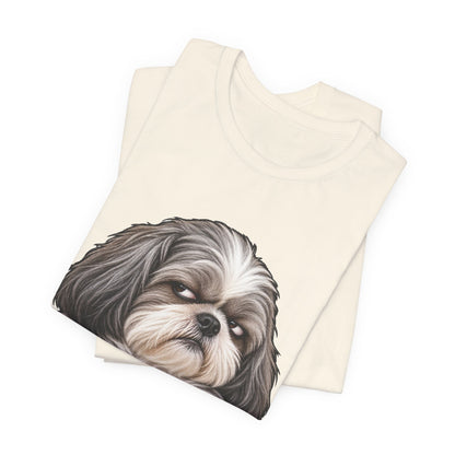 Resting Bitch Face Dog Edition Shih Tzu Graphic T-Shirt