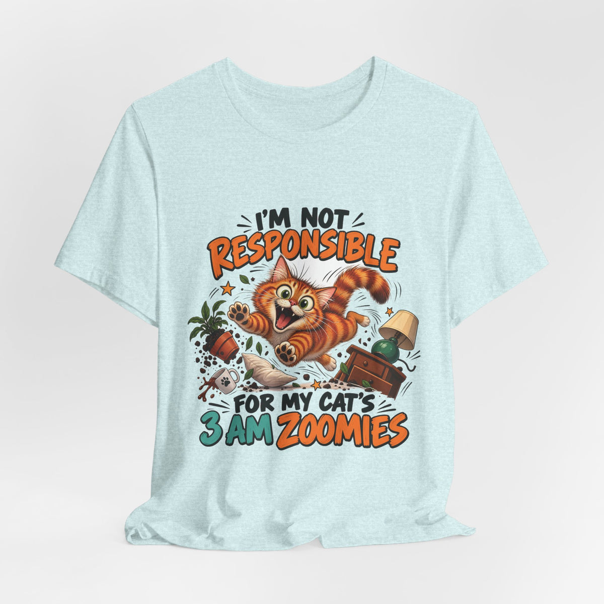 3 AM Cat Zoomies Graphic Tee