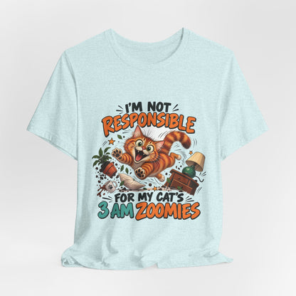 3 AM Cat Zoomies Graphic Tee