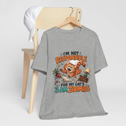 3 AM Cat Zoomies Graphic Tee