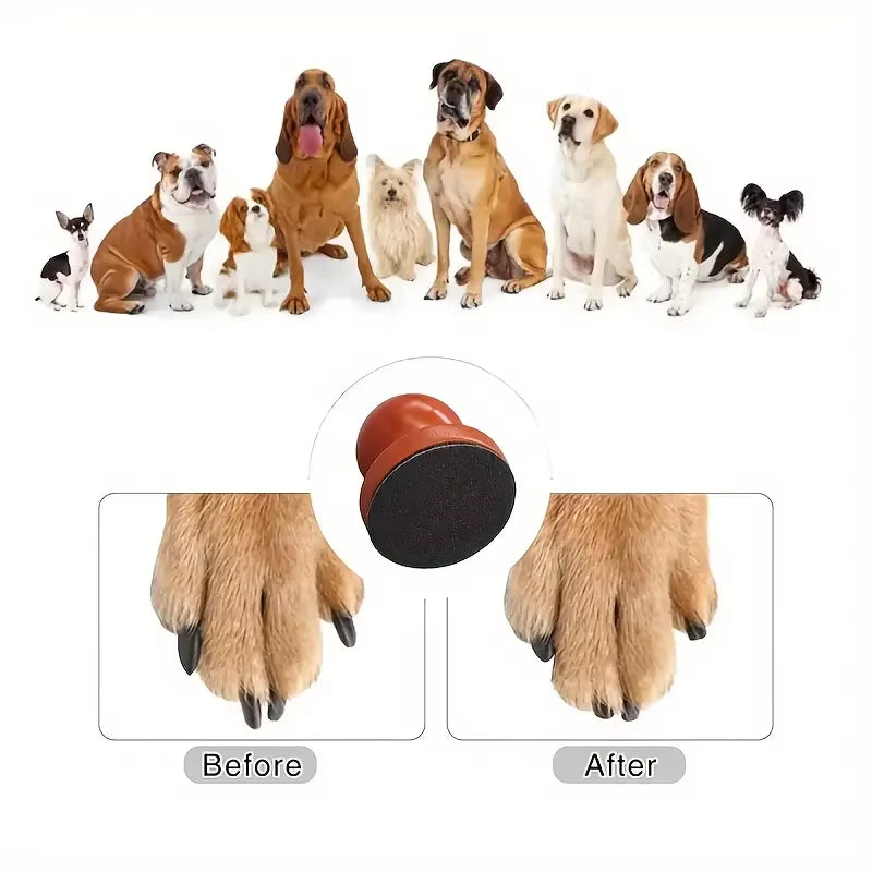 Wooden Dog Nail Scratching Board – Manual Nail File & Claw Grinder for Dogs