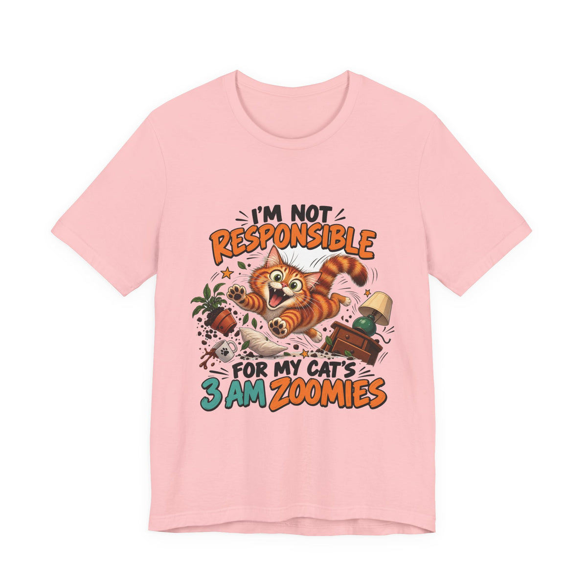 3 AM Cat Zoomies Graphic Tee