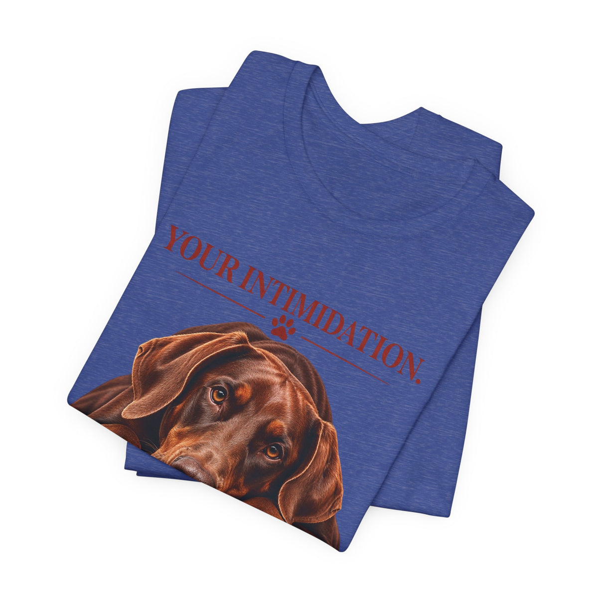 Your Intimidation My Baby Red Doberman Unisex Graphic Tee