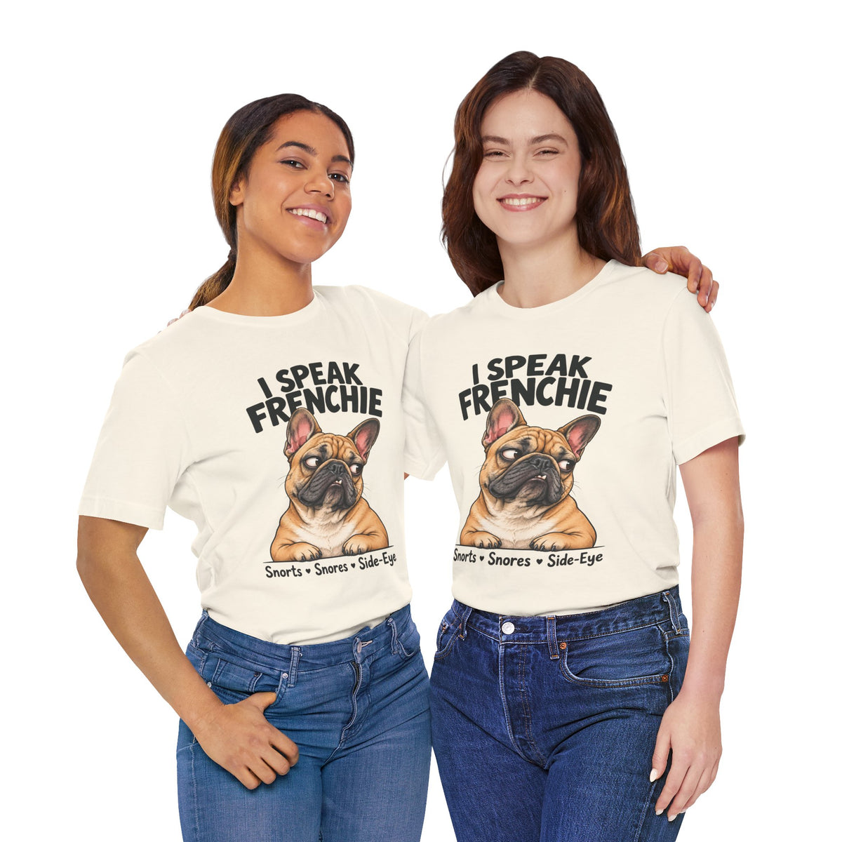I Speak Frenchie T-Shirt | Funny French Bulldog Graphic Tee