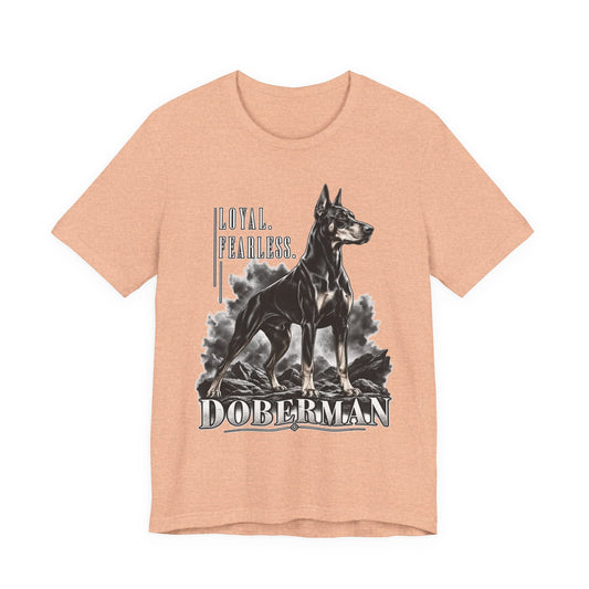 Loyal Fearless Doberman Pinscher Unisex Graphic Tee