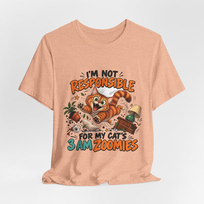 3 AM Cat Zoomies Graphic Tee