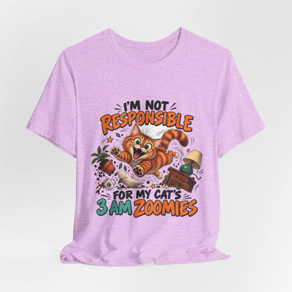 3 AM Cat Zoomies Graphic Tee
