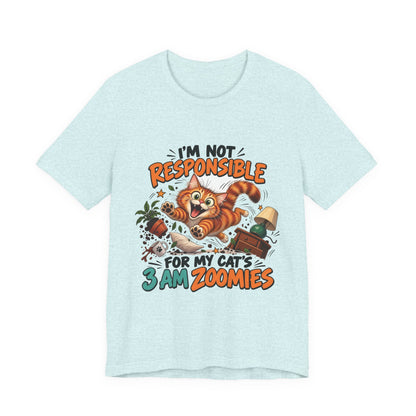 3 AM Cat Zoomies Graphic Tee