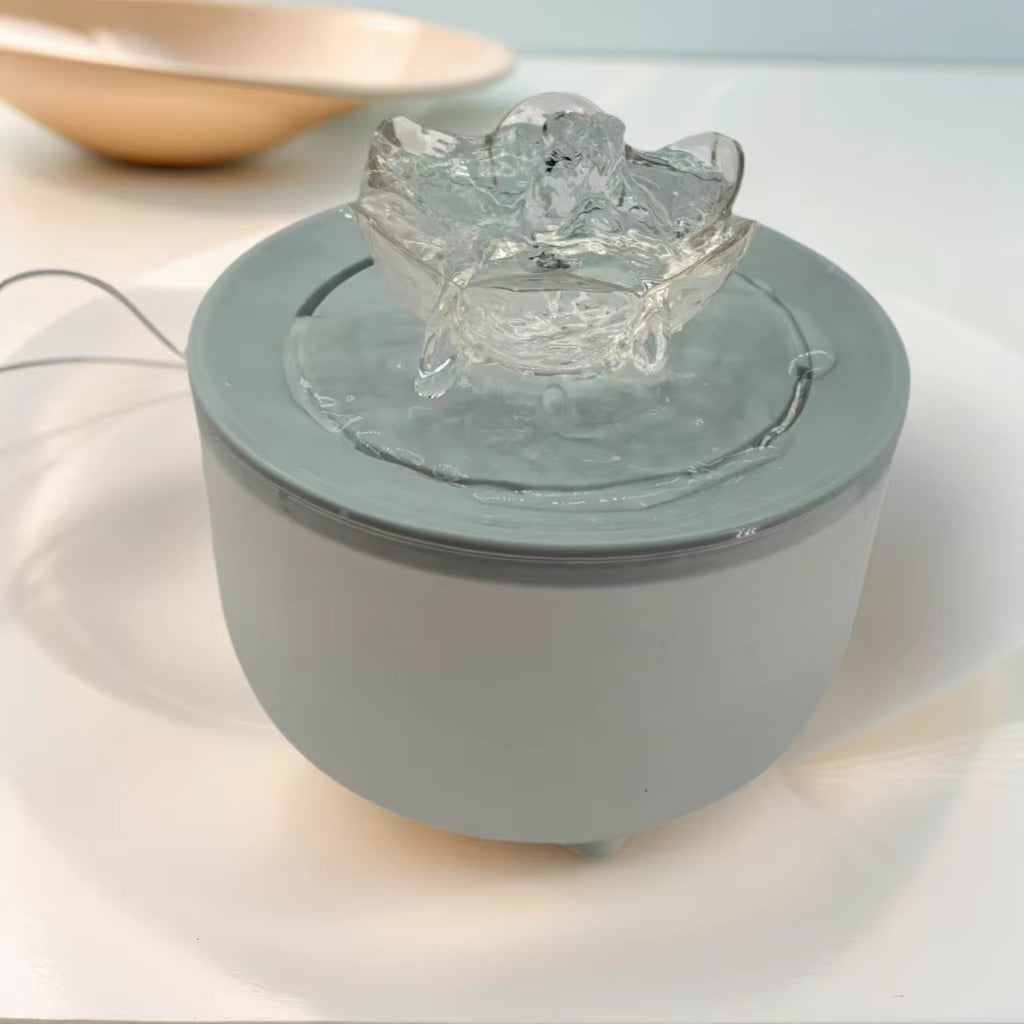 1.2L USB Cat Water Fountain – Silent, Filtered & Auto-Circulating