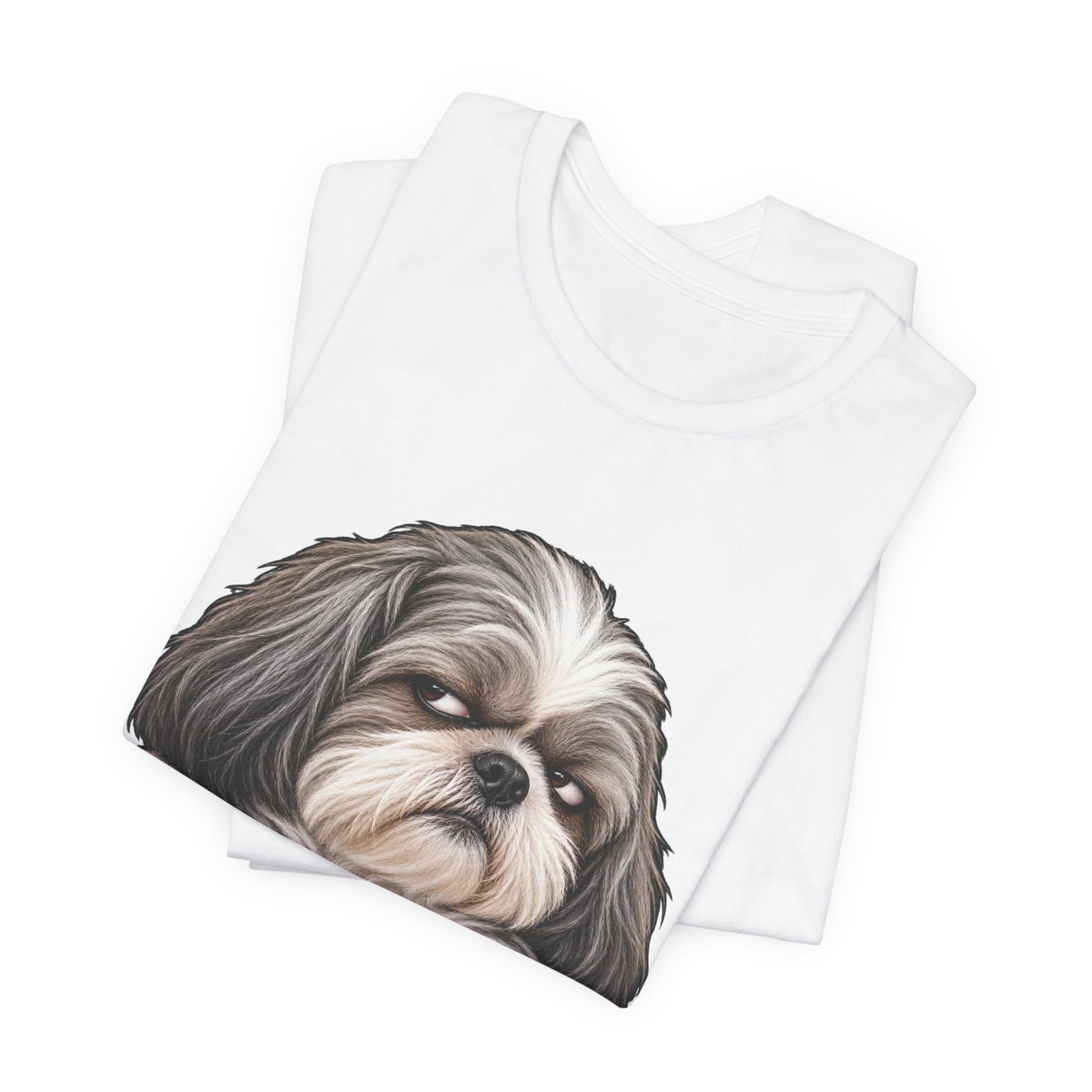 Resting Bitch Face Dog Edition Shih Tzu Graphic T-Shirt