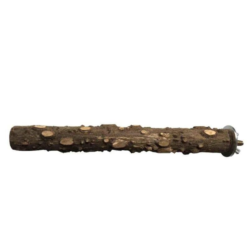 10/15/20Cm Birds Accessories Equipment for Parrots Supplies Pet Raw Wood Tree Branch Stand Rack Perches Chew Bite Toys Stick
