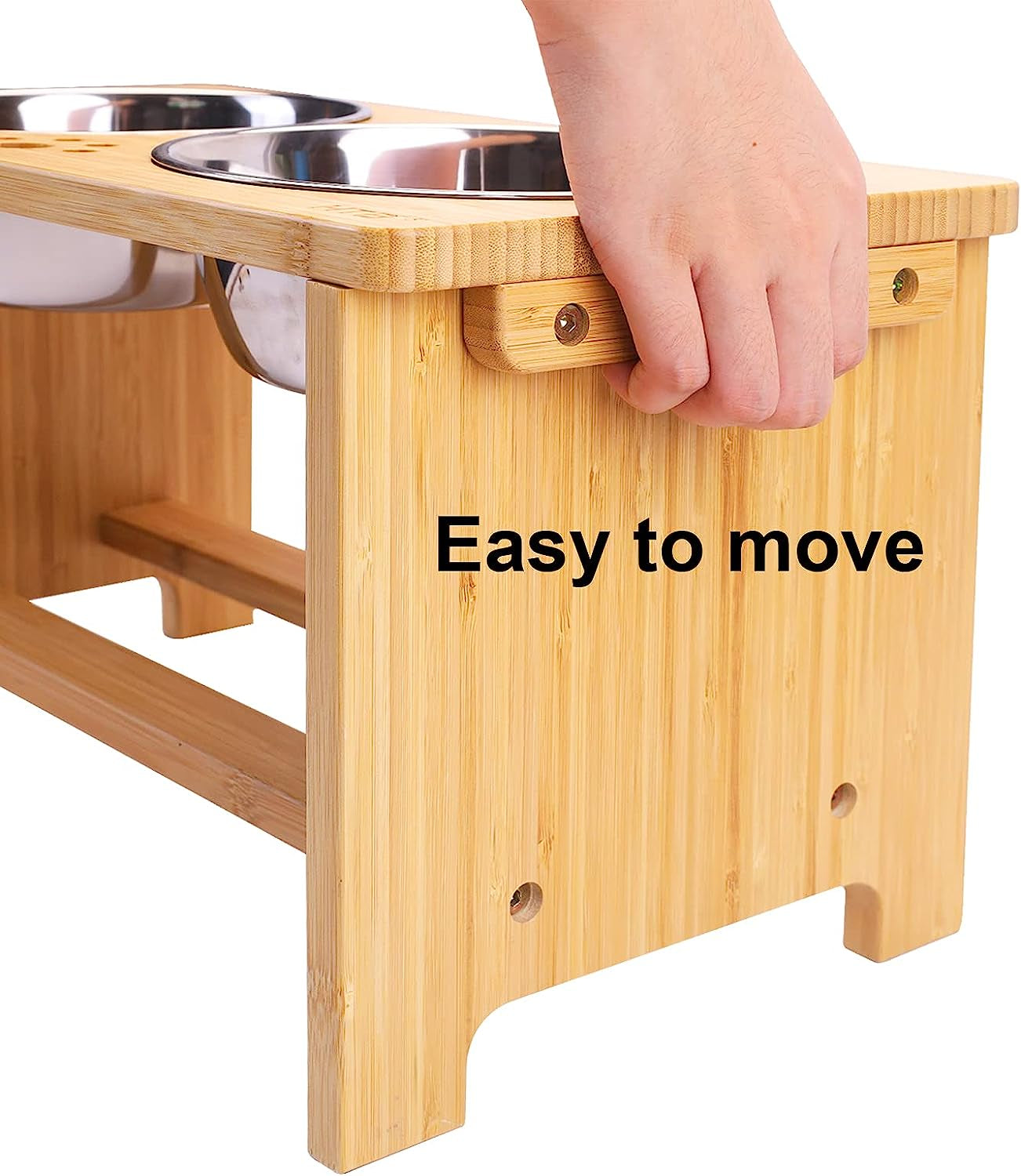 Elevate Your Dog's Dining Experience with Our Stylish Raised Dog Bowl Stand - Perfect for Medium to Large Breeds!