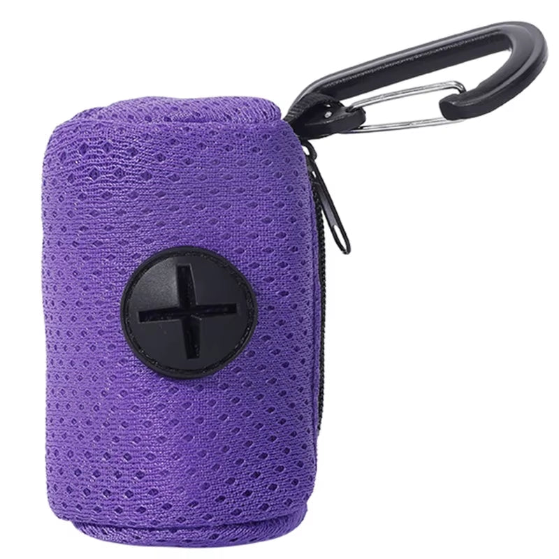 Dog Waste Bag Dispenser – Easy Clip-On Poop Bag Holder for Walks