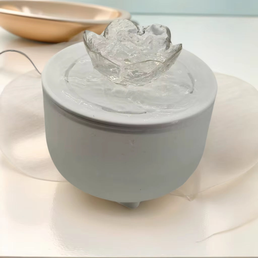 1.2L USB Cat Water Fountain – Silent, Filtered & Auto-Circulating