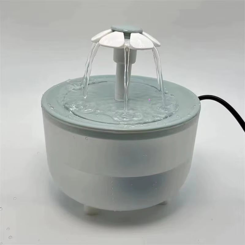 1.2L USB Cat Water Fountain – Silent, Filtered & Auto-Circulating