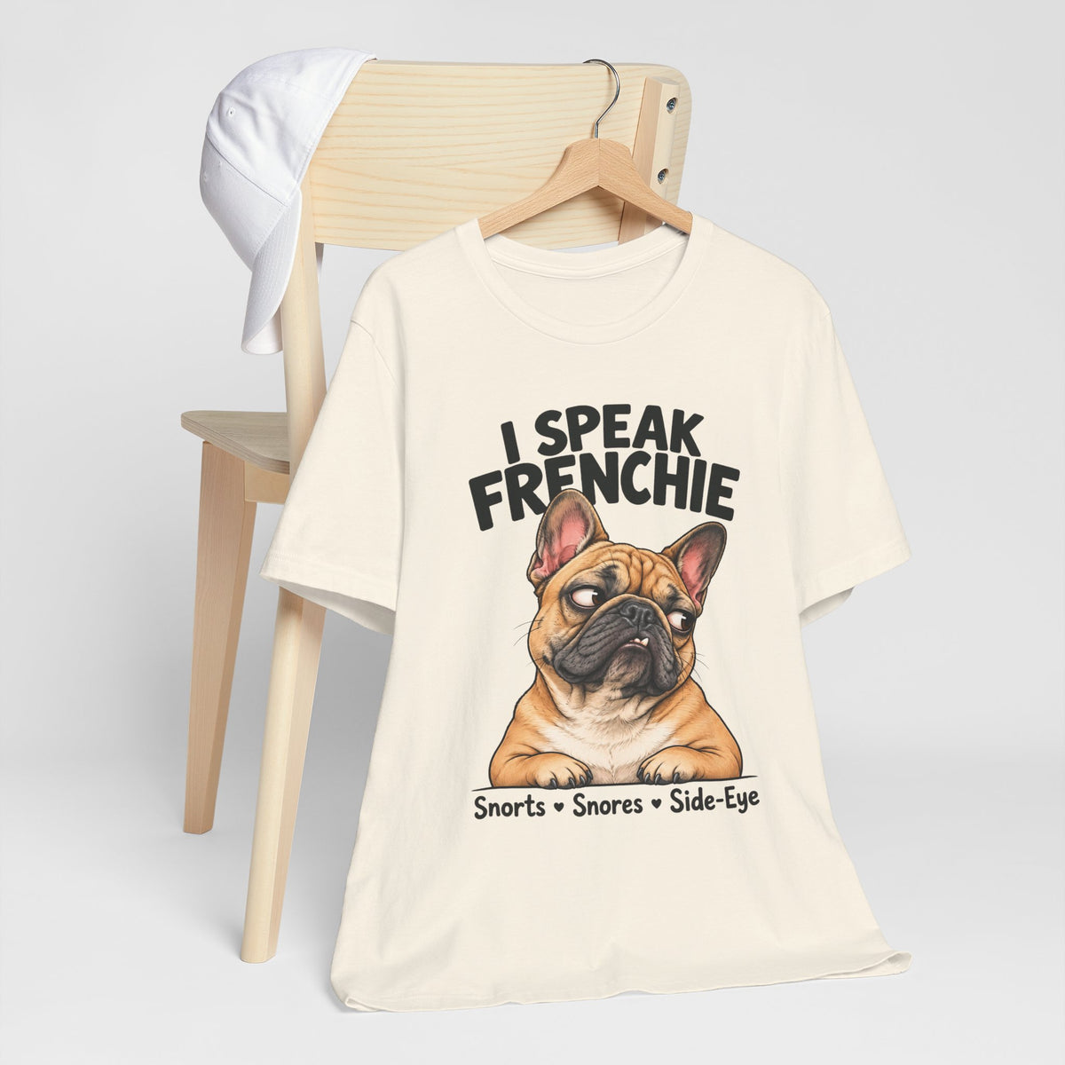 I Speak Frenchie T-Shirt | Funny French Bulldog Graphic Tee