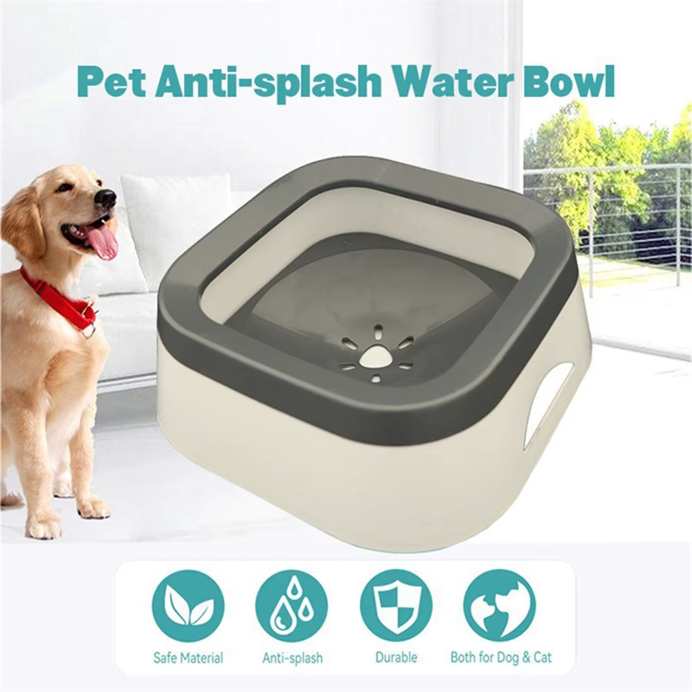 Spill-Proof Portable Pet Water Bowl – For Dogs & Cats On the Go