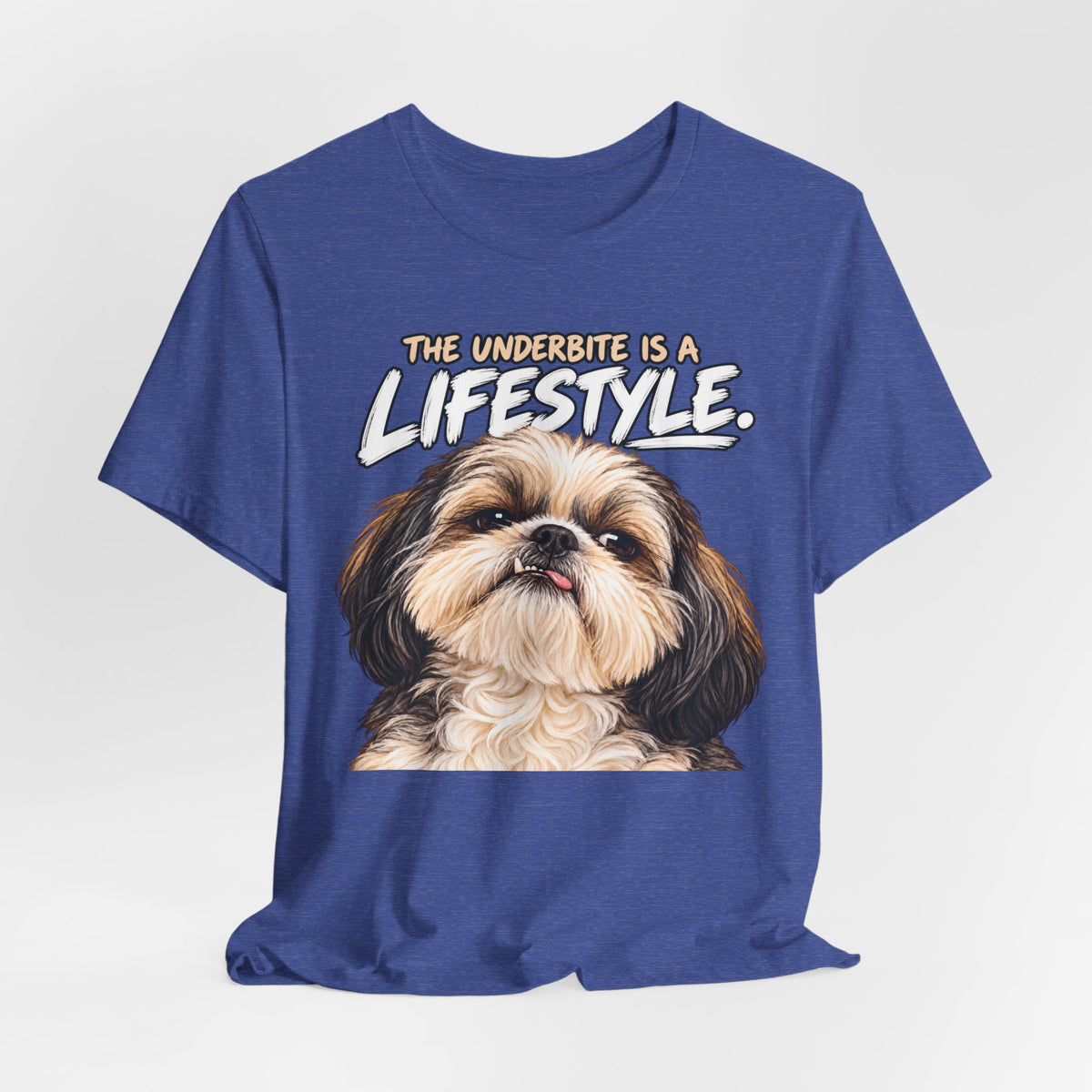The Underbite Is A Lifestyle Shih Tzu Graphic T-Shirt