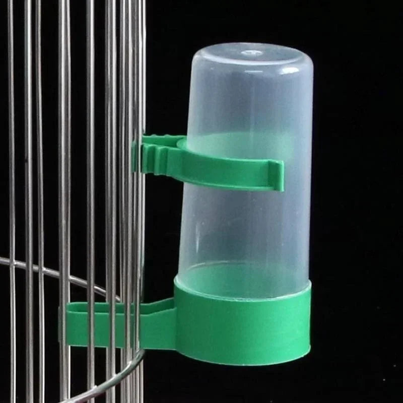 Water Dispensers for Bird Cages Bird Cups Bottles Sparrows Parrots Budgies Cockatiels and Lovebirds Feeder and Waterer