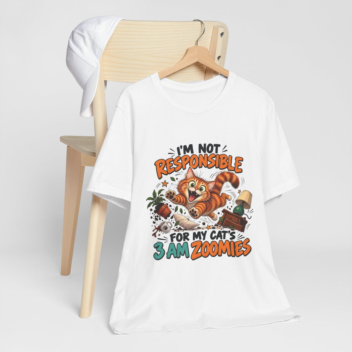 3 AM Cat Zoomies Graphic Tee