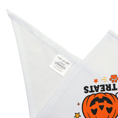 Here For The Boos & Treats Halloween Pet Bandana