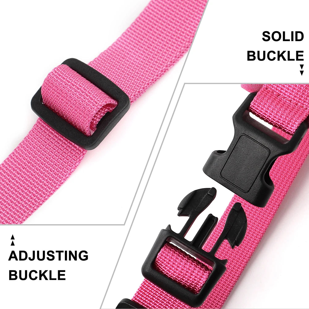 Padded No-Pull Dog Harness Vest – Adjustable, Soft Nylon