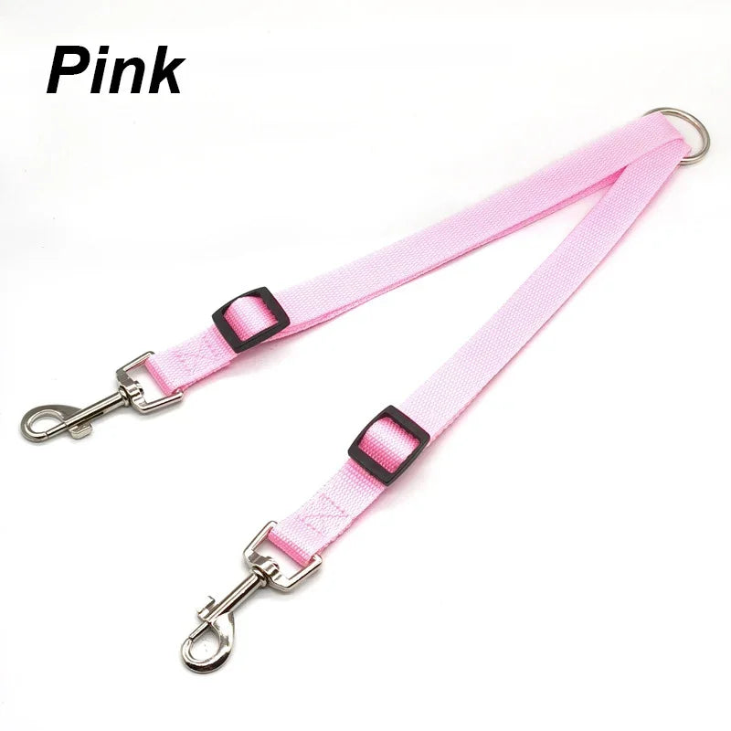 2-in-1 Detachable Dog Leash Kit – Walk Two Dogs with One Handle