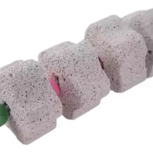 Parrot Mineral Grinding Stone – Flower Shape Chew Toy & Cage Ornament for Parakeets