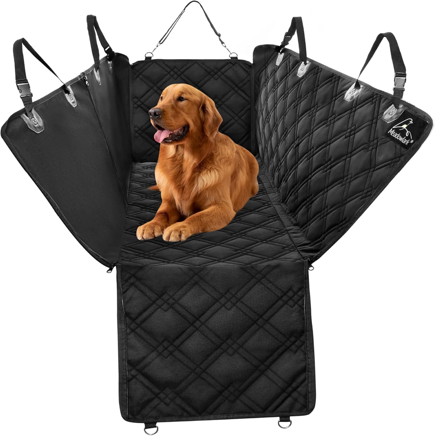 Full Backseat Dog Car Seat Cover – Waterproof Seat Protector