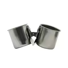 Stainless Steel Bird Feeder Cup with Clip
