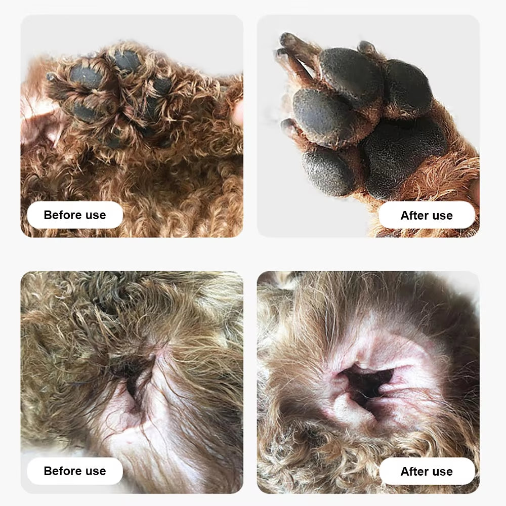Professional Electric Dog & Cat Hair Trimmer – Paws, Ears & Coat Grooming