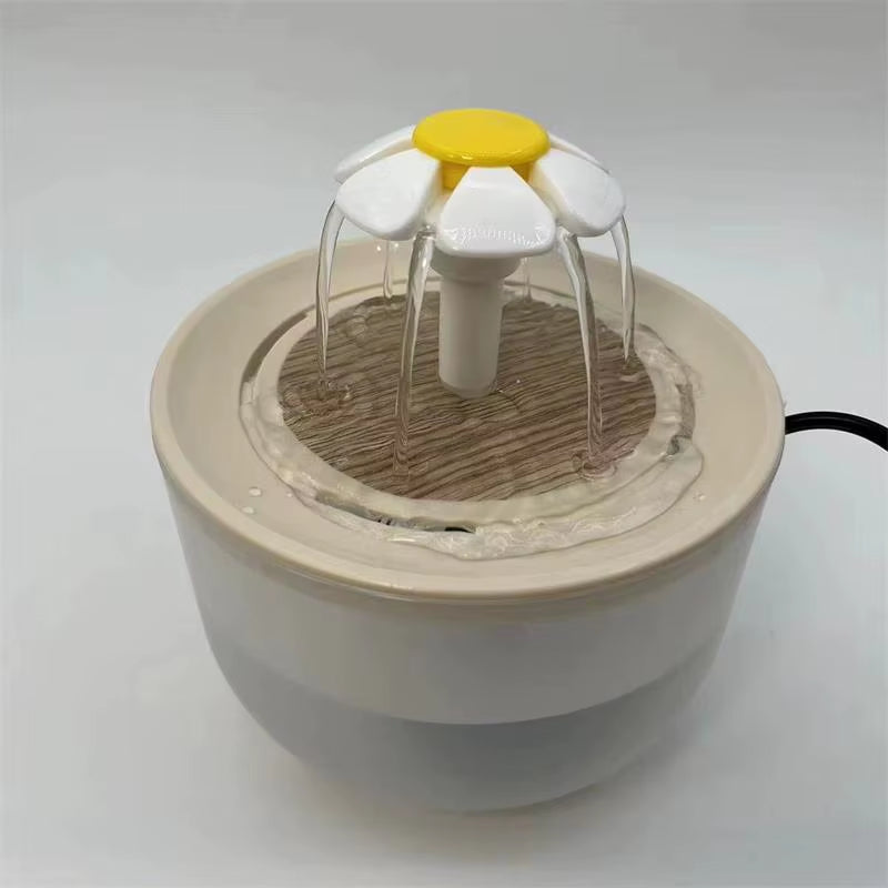 1200ml Auto-Filtering Pet Water Fountain – Silent USB Electric Cat Water Dispenser