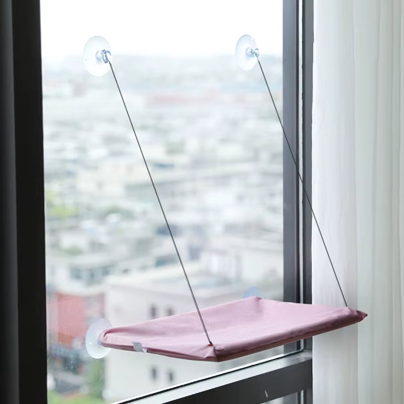 Window Cat Hammock Bed – Sunny Perch & Climbing Frame, Holds Up to 20kg