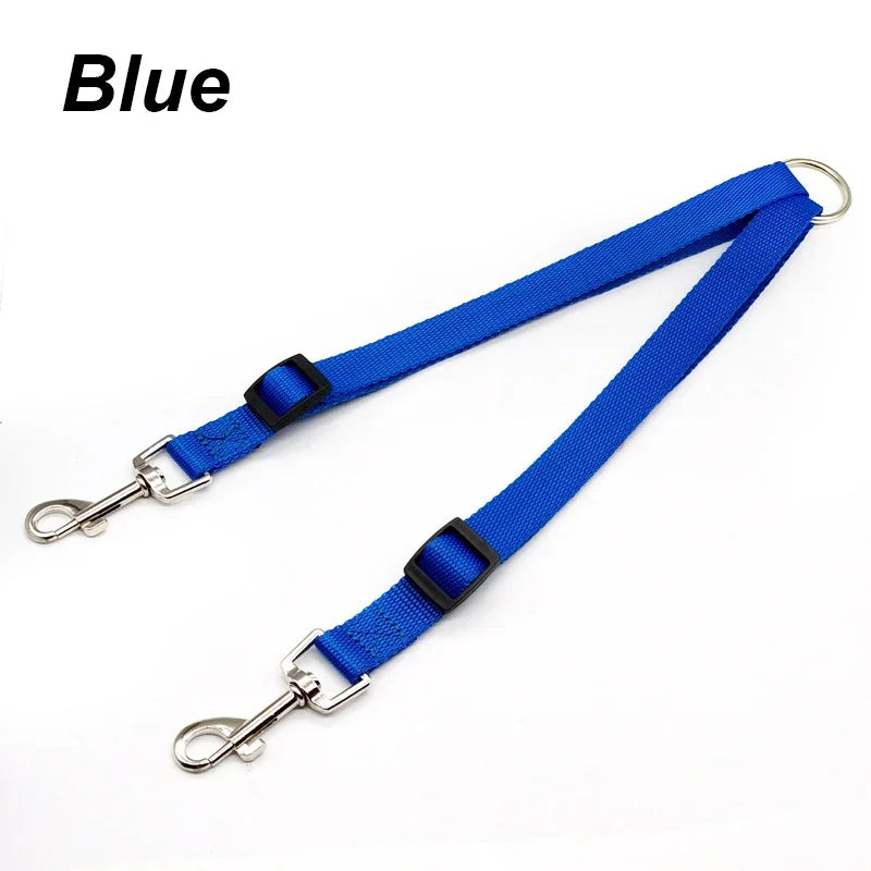 2-in-1 Detachable Dog Leash Kit – Walk Two Dogs with One Handle