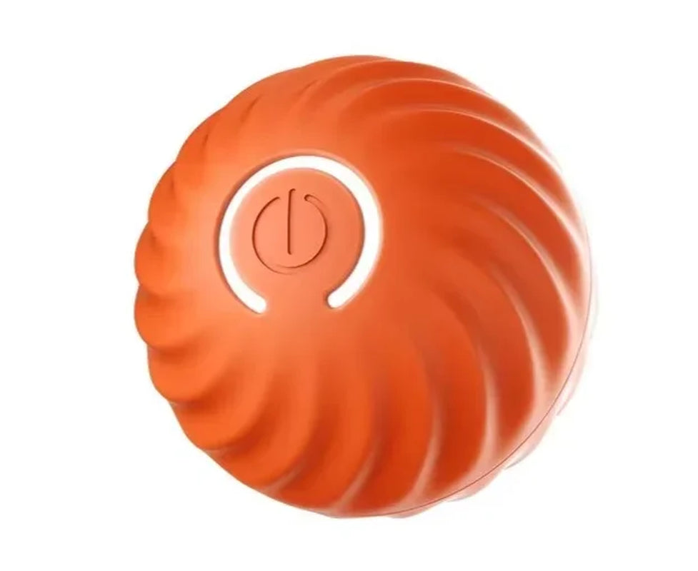 Smart Auto-Rolling Pet Ball – Rechargeable Interactive Chase Toy for Dogs & Cats