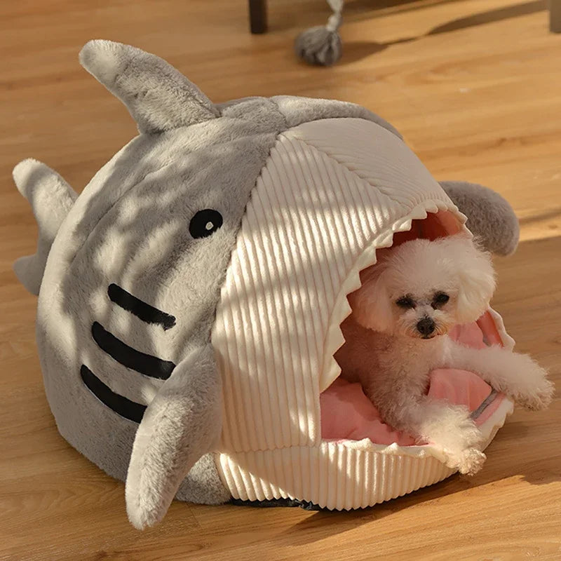 Cozy Cave Cat Bed – Warm Enclosed Nest for Cats & Small Dogs